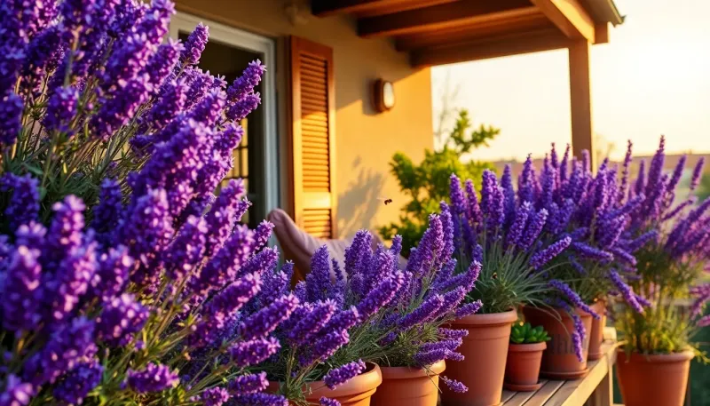 Lavendel auf Balkonen: Warum er in manchen Fällen üppig gedeiht und in anderen eingeht